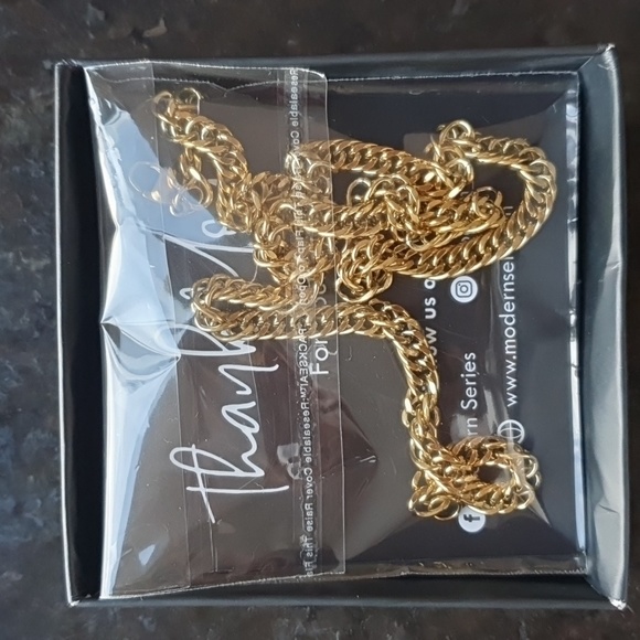 FIX FLAT LINK GOLDEN CHAIN by Modernseries - Picture 6 of 11